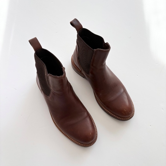 Nisolo Brown Leather Ankle Boots - Picture 3 of 10